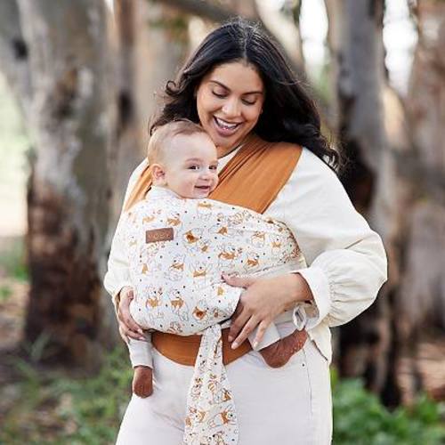 Disney's Winnie the Pooh Playime Pals Easy-Wrap Baby Carrier Sling by Moby