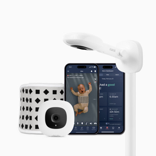 Nanit Pro Smart Baby Monitor and Wall Mount