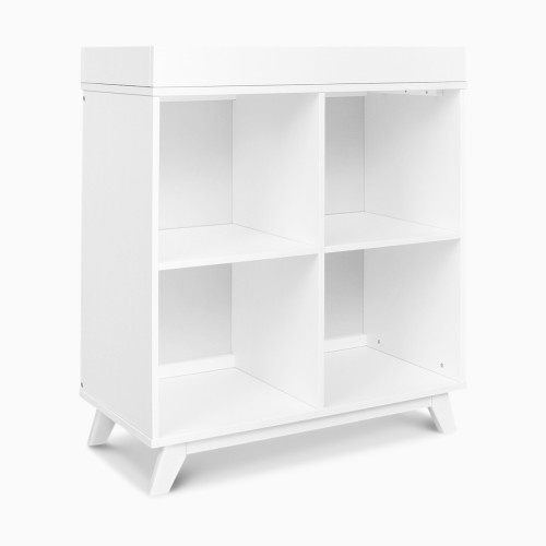 daVinci Otto Convertible Changing Table and Cubby Bookcase - White