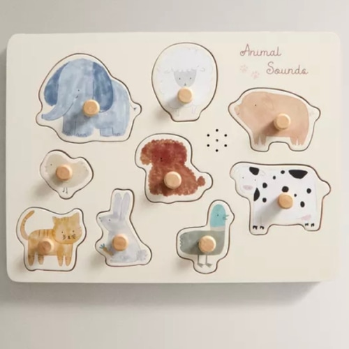 KIDS’ ANIMAL SOUND PUZZLE - Multicolored | ZARA United States