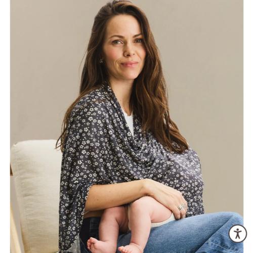Ikat Blooms Nursing Cover