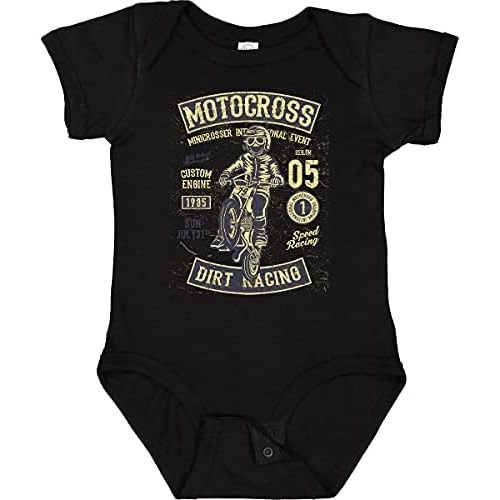 inktastic Motocross Dirt Racing Baby Bodysuit