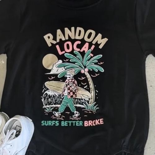 Random Local Baby Romper