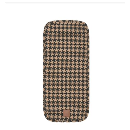 Black Houndstooth Universal Linen Bassinet Liner