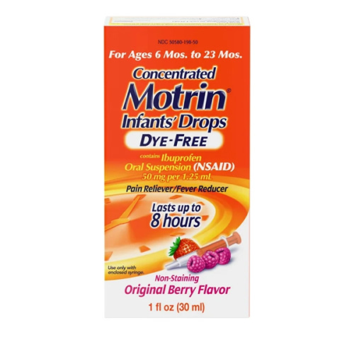 Motrin Infants' Oral Suspension Concentrated Liquid Medicine Drops