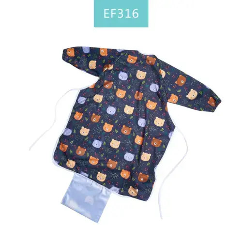 Happyflute Multifunctional Baby Long Sleeve Bib Waterproof Smock Feedi – happyflute Ef316