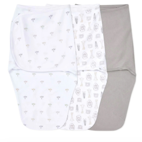 On Safari Easy Swaddle With No Zipper 0-3M | aden + anais