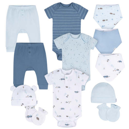 12-Piece Baby Boys Road Trip Everyday Basics Gift Set – Gerber Childrenswear
