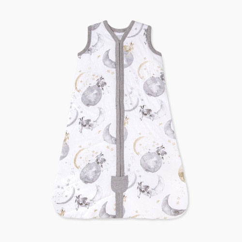 Burt's Bees Baby Quilted Beekeeper Organic Cotton Wearable Blanket - Over The Moon, Medium