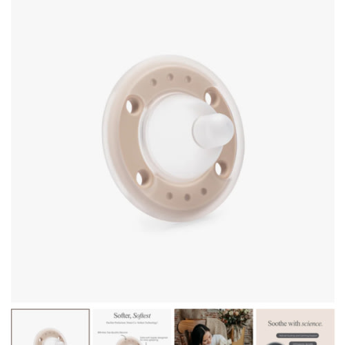 Ninni Pacifier Oatmeal 1 Pack