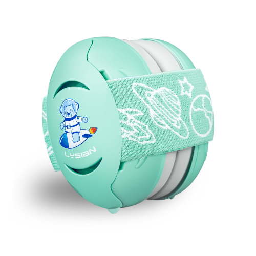 LYSIAN Baby Ear Muffs Noise Blocking Hearing Protection Earmuffs for Sleep, Festival, Games, Travel, 25dB