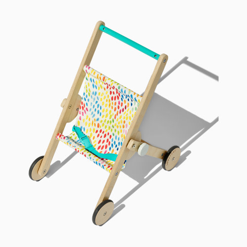 Lovevery The Buddy Stroller, Wooden Doll Stroller - 12 Months+