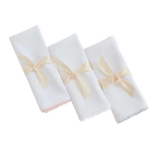 Pixie Lily Jersey Burp Cloth - Pink
