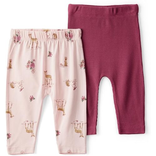Carter's Baby Girls' Purelysoft 2-Pack Pant
