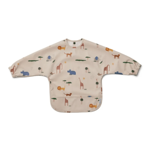 Liewood | Merle bib with sleeves - Safari