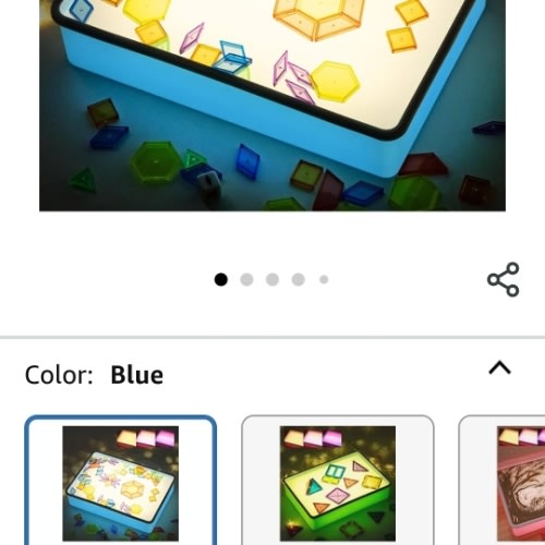 Blue Light Box