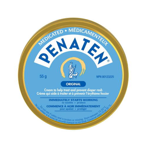 Penaten Original Medicated Diaper Rash Cream, Baby Diaper Rash Cream, Zinc Oxide - Walmart.ca