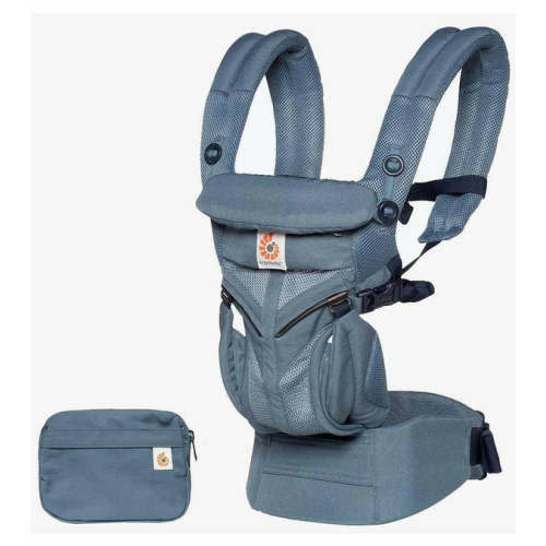 Ergobaby Omni Cool Air Mesh 360 Carrier - Oxford Blue | Traveling Tikes