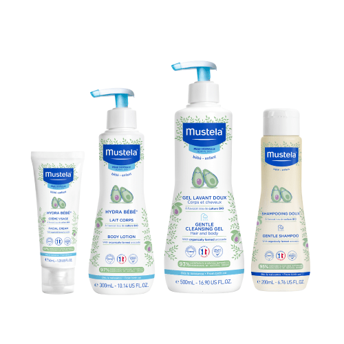 Mustela Toddler Bath Set - 4pcs