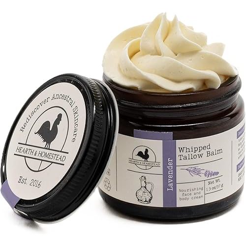 Baby Moisturizer- Tallow for Eczema, Rosacea (Lavender)