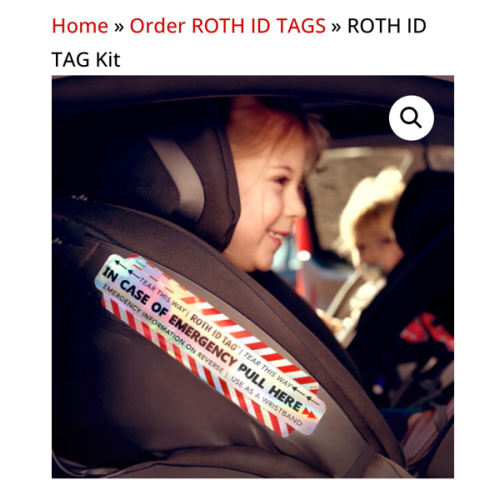 ROTH ID TAG Kit - ROTH ID TAG | Emergency Contact Identification Systems