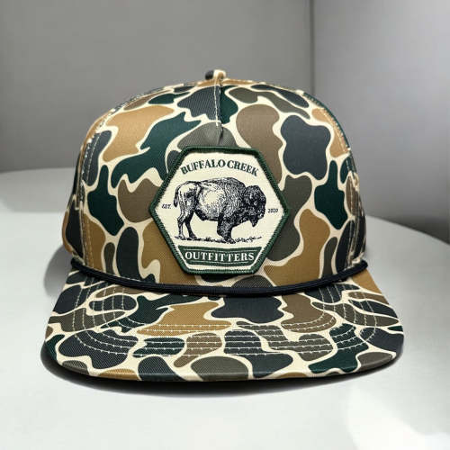 Buffalo Camo Hat – Little Buffalo Creek Co.