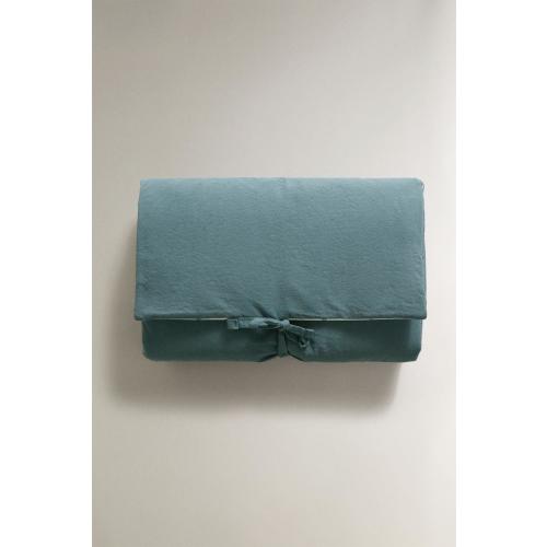 BABY LEAF PORTABLE CHANGING MAT - Blue | ZARA United States