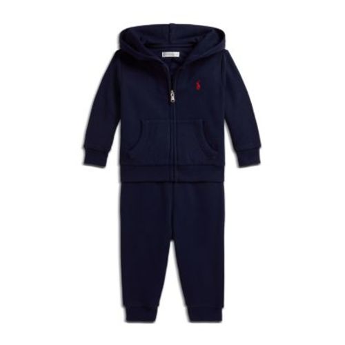Boys' Fleece Full Zip Hoodie & Pants Set - Baby