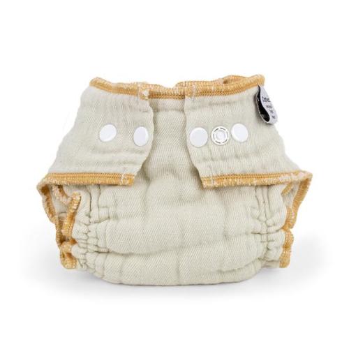Cloth-eez Workhorse Fitted Diaper Organic Unbleached - Snap Closure