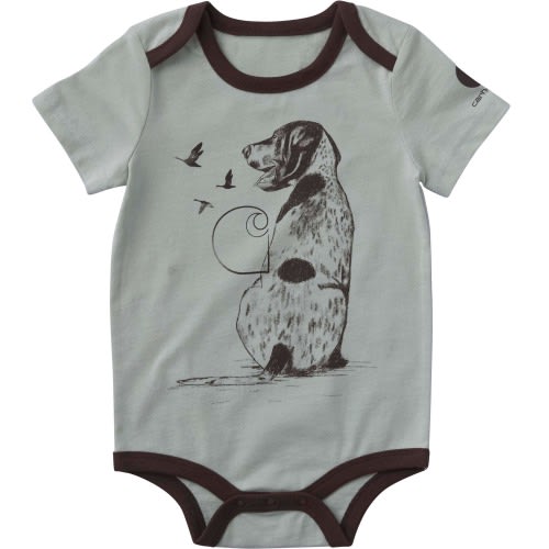 Boys' Short Sleeve Dog Bodysuit (Baby)