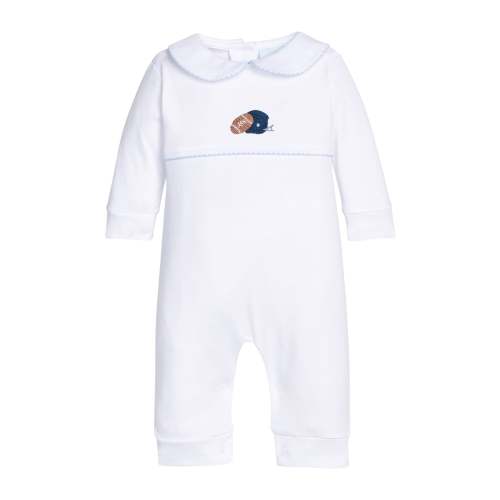 Crochet Playsuit - Football Helmet