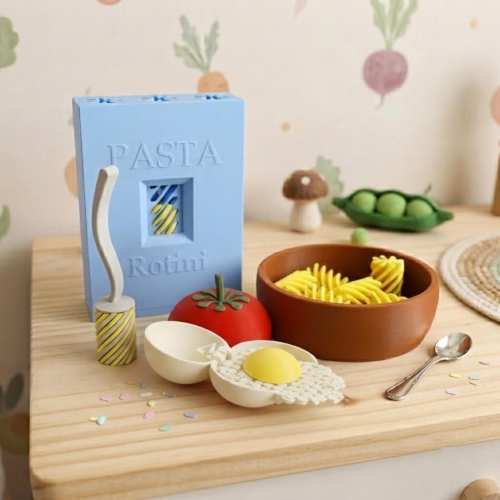 Pasta Play Set | Fine Motor Skills Activity | Sensory Kitchen Play Set