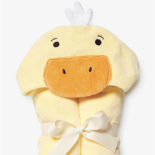 Yellow Duckie Hooded Baby Bath Wrap – Elegant Baby