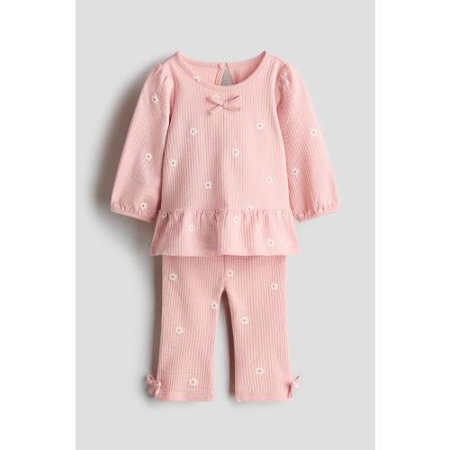 2-PIECE WAFFLED COTTON SET