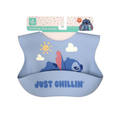 Disney Stitch Silicone Infant Unisex Bib