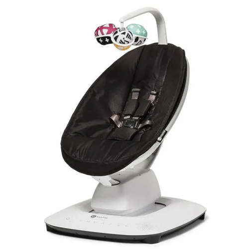 4Moms Multi-Motion Baby Swing with Smart Connectivity - Black