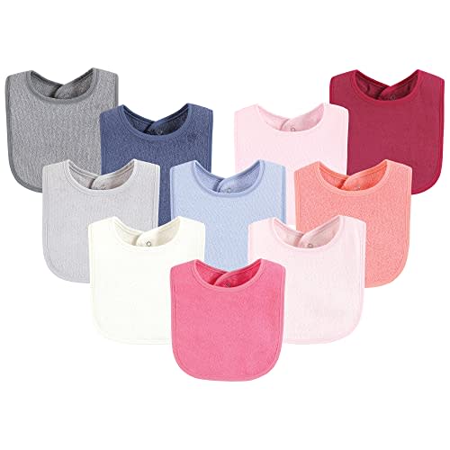 Hudson Baby Unisex Baby Drooler Bib With Waterproof Lining