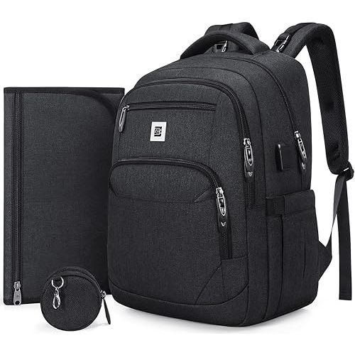 Diaper Bag Backpack, Multi function Baby Bag with Portable Changing Pad, Pacifier Holder,Waterproof Diaper Bags with USB Charging Port,Baby Essentials Perfect Baby Shower Gifts for Mom, Dad, Newborn