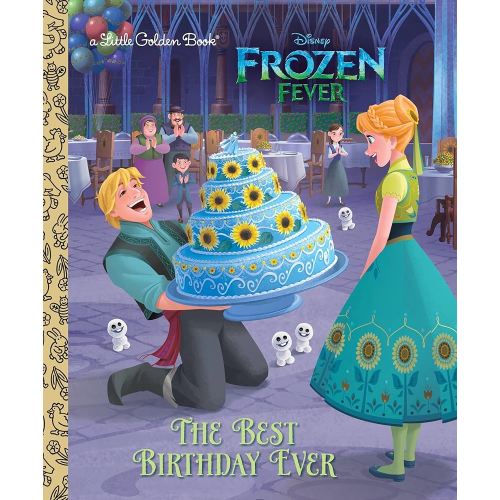 The Best Birthday Ever (Disney Frozen) (Little Golden Book)