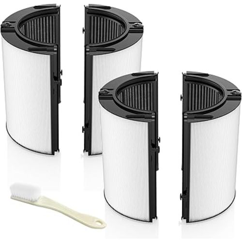 2-Pack 360° Combi 2-IN-1 HEPA + Carbon Filter for Dyson TP09 TP07 TP06 TP04 TP10 TP4A TP7A HP04 HP06 HP07 HP09 HP10 HP4A HP7A PH01 PH02 PH03 PH04 PH3A DP04 Air Purifier, #965432-01