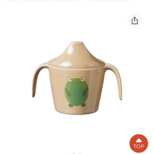 Eco Rice Husk Two-Handle Cup