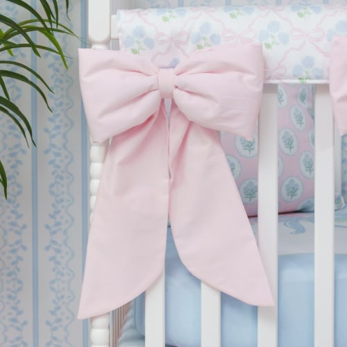 Crib Bows (Set of 4) | Ballet Slipper Pink