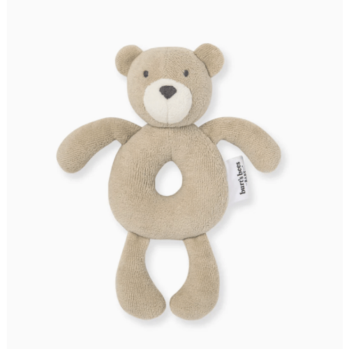 Bear Plush Baby Rattle