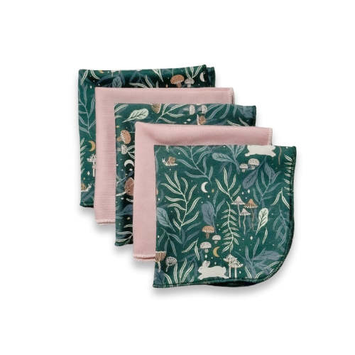 Bamboo Baby Washcloths (Pack of 5) | Little & Lively US
