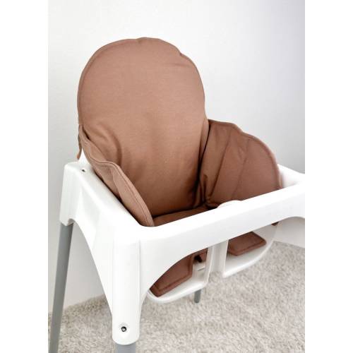 WIPEABLE Cusihon for IKEA Antilop Highchair, IKEA Storage Pocket, Washable Liner for Ikea Antilop Feeding Highchair, Ikea Wooden Footrest