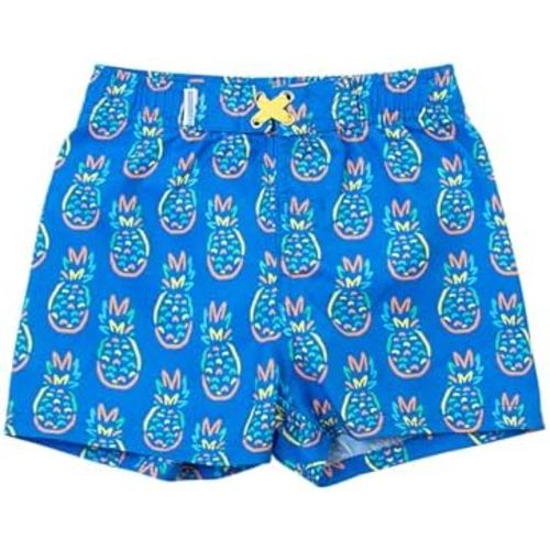 RUGGEDBUTTS Boys UPF50+ Sun Protection Fruits & Florals Swim Trunks