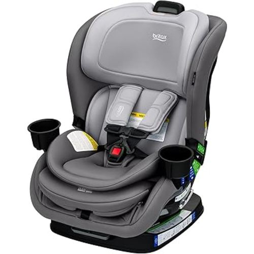 Britax Poplar Convertible Car Seat, 2-in-1 Car Seat with Slim 17-Inch Design, ClickTight Technology, Glacier Graphite