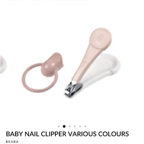 Baby Nail Clipper in Various Colours - Gentle Baby Tool