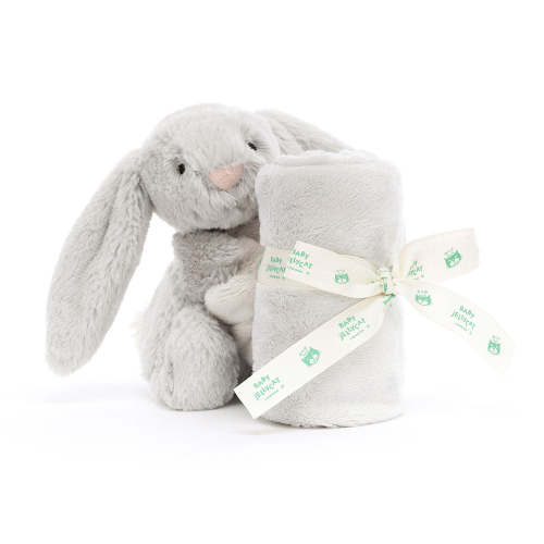 Jellycat - Lapin Gris Bashful Soother