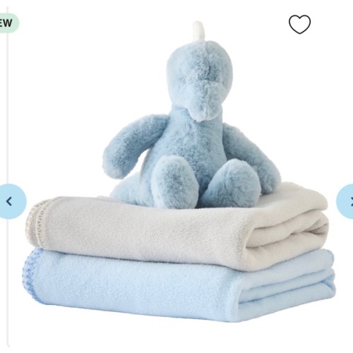 LENNOX Ultra Luxe Plush Baby Blanket – Butterblu